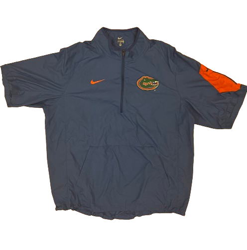 Elijah Blades Florida Football Player Exclusive Sideline Quarter-Zip Jacket (Size XL)