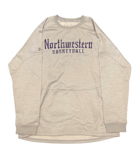 Boo Buie Northwestern Basketball Player Exclusive Crewneck Sweatshirt (Size L)