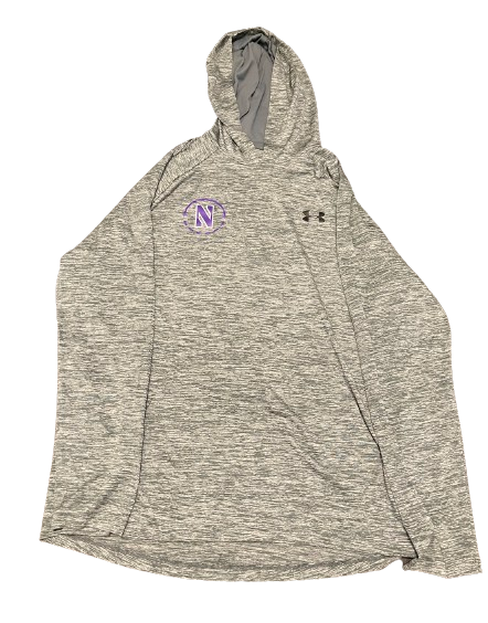 Boo Buie Northwestern Basketball Player Exclusive Performance Hoodie with 