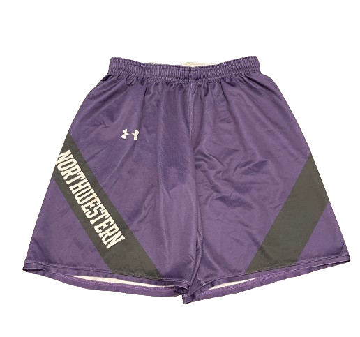 Boo Buie Northwestern Basketball Player Exclusive Practice Shorts (Size L)