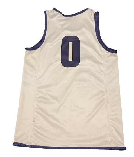 Boo Buie Northwestern Basketball Player Exclusive Reversible Practice Worn Jersey (Size L)