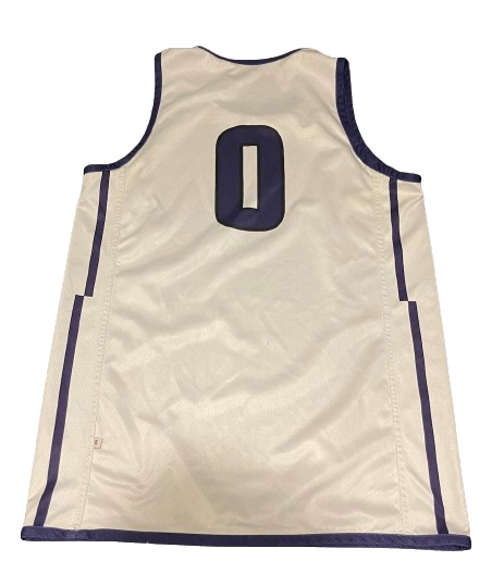 Boo Buie Northwestern Basketball Player Exclusive Reversible Practice Worn Jersey (Size L)