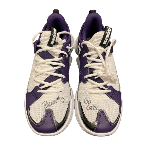 Boo Buie Northwestern Basketball SIGNED + INSCRIBED Player Exclusive Shoes (Size 11) - New