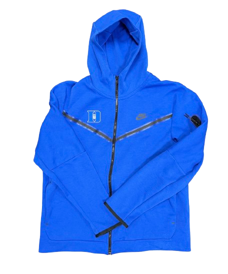 Ryan Young Duke Basketball Player Exclusive Nike Tech Fleece Zip-Up Jacket (Size XL) *RARE*