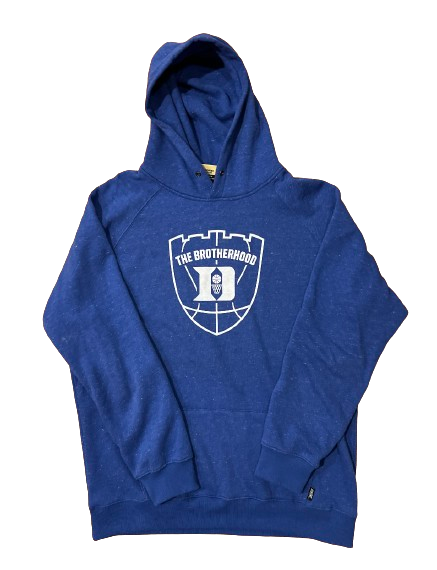 Kyle Filipowski Duke Basketball Player Exclusive "THE BROTHERHOOD" Hoodie (Size XXL)