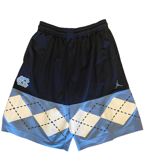 Justin Pierce North Carolina Basketball Team Exclusive Workout Shorts (Size L)