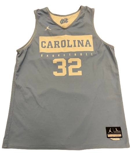 Justin Pierce North Carolina Basketball Player Exclusive Reversible Practice Jersey (Size L)