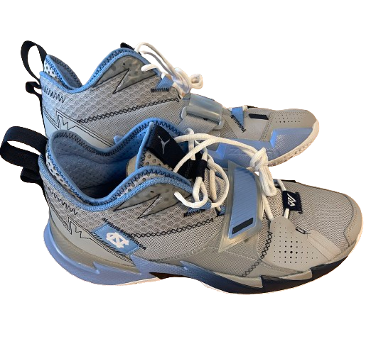 Justin Pierce North Carolina Basketball Player Exclusive "Jordan Westbrook Why Not Zero.3" Shoes (Size 13) - Never Worn