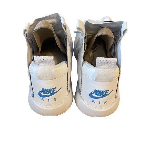 Justin Pierce North Carolina Basketball Player Exclusive "Jordan 34 100th Anniversary vs. Duke" Shoes (Size 13) - Never Worn
