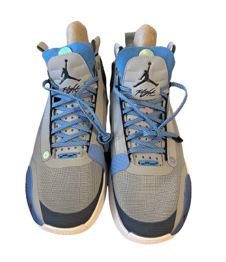 Justin Pierce North Carolina Basketball Player Exclusive "Jordan 34" Shoes (Size 13) - Never Worn