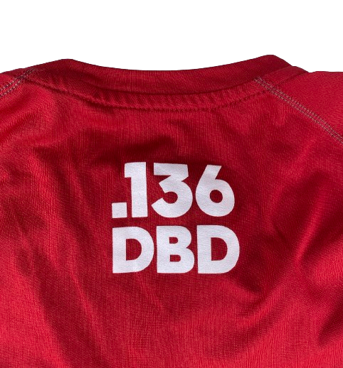 Ally Batenhorst Nebraska Volleyball Player Exclusive Signed Workout Shirt (Size L)