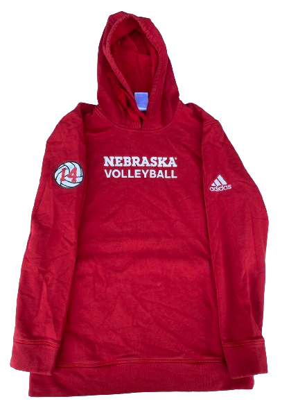 Ally Batenhorst Nebraska Volleyball Player Exclusive Travel Sweatshirt with 