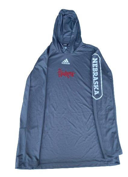 Ally Batenhorst Nebraska Volleyball Team Issued Performance Hoodie (Size LT)
