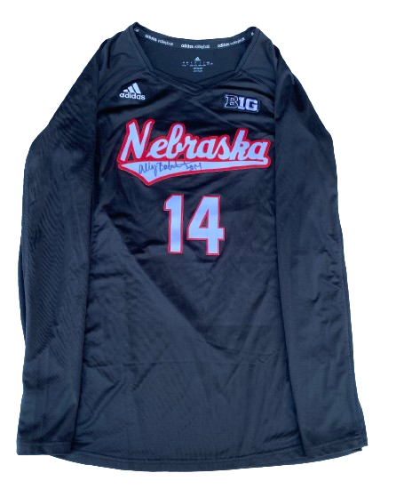 Ally Batenhorst Nebraska Volleyball Signed Game Jersey (Size L)