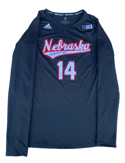 Ally Batenhorst Nebraska Volleyball Signed Game Jersey (Size MT)