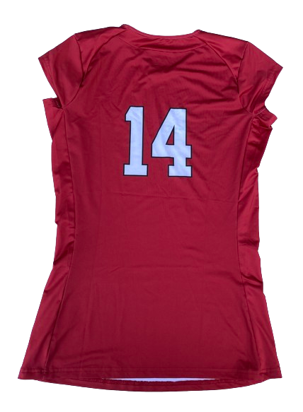 Ally Batenhorst Nebraska Volleyball Signed Game Jersey (Size M)