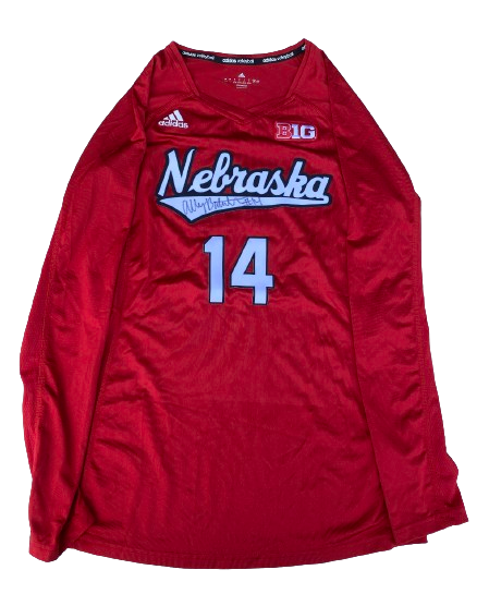 Ally Batenhorst Nebraska Volleyball Signed Game Jersey (Size L)