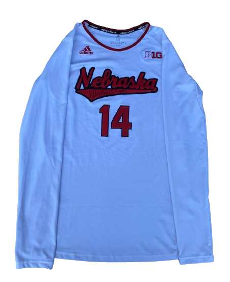 Ally Batenhorst Nebraska Volleyball Signed Game Jersey (Size MT)