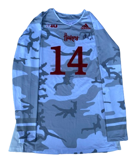 Ally Batenhorst Nebraska Volleyball Signed Veteran&