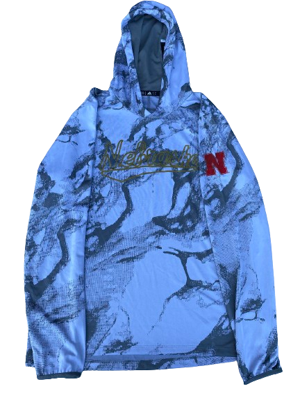 Ally Batenhorst Nebraska Volleyball Player Exclusive Performance Hoodie (Size L)
