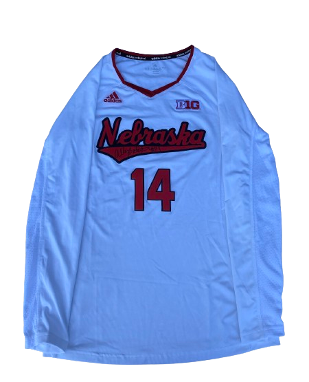 Ally Batenhorst Nebraska Volleyball Signed Game Jersey (Size M)