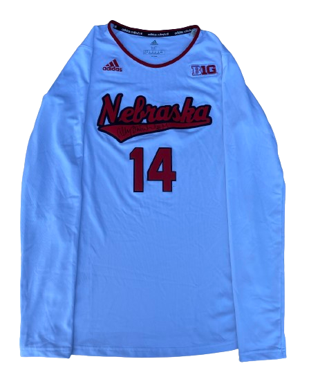 Ally Batenhorst Nebraska Volleyball Signed Game Jersey (Size MT)