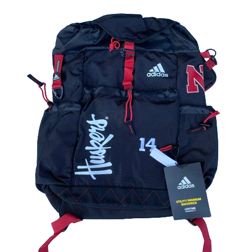 Ally Batenhorst Nebraska Volleyball Player Exclusive Travel Backpack with 