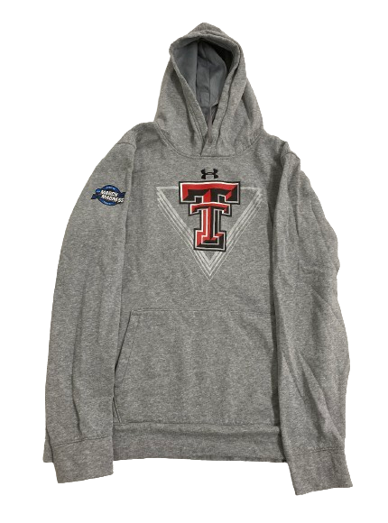 Kevin McCullar Jr. Texas Tech Basketball Player Exclusive Elite 8 / Sweet 16 NCAA Tournament Sweatshirt (Size L)