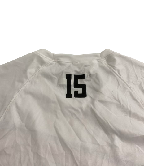 Kevin McCullar Jr. Texas Tech Basketball Player Exclusive Long Sleeve Shooting Shirt with 
