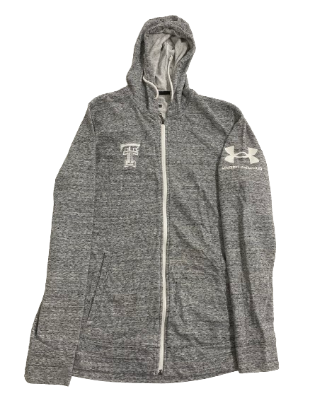 Kevin McCullar Jr. Texas Tech Basketball Team Issued Jacket (Size LT)