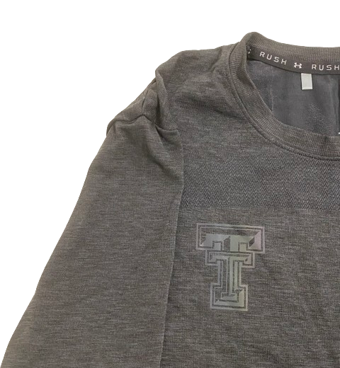 Kevin McCullar Jr. Texas Tech Basketball Team Issued Workout Shirt (Size L)