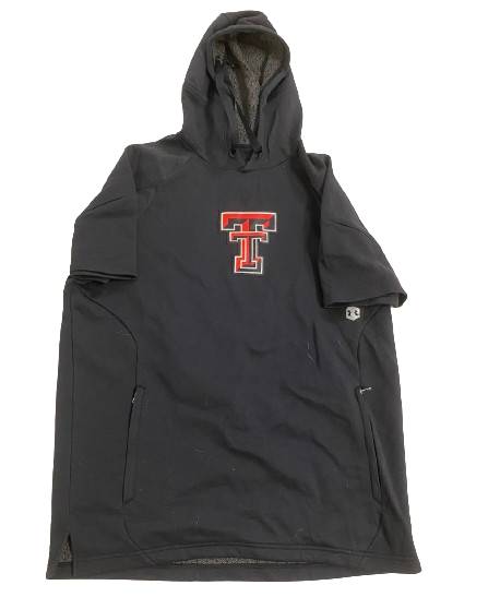 Kevin McCullar Jr. Texas Tech Basketball Player Exclusive Short Sleeve Hoodie (Size L)