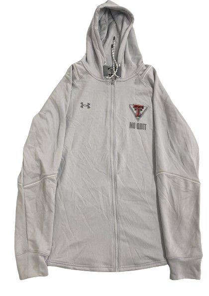 Kevin McCullar Jr. Texas Tech Basketball Player Exclusive "NO QUIT" Jacket (Size LT)