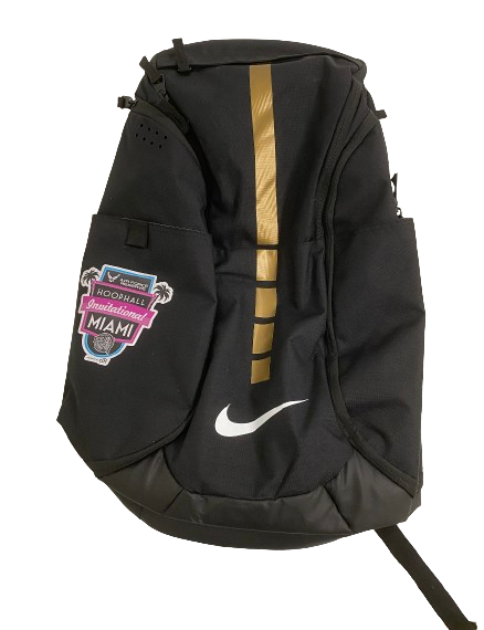 Kevin McCullar Jr. Texas Tech Basketball Player Exclusive "2018 Basketball Hall of Fame HoopHall Miami Invitational" Backpack