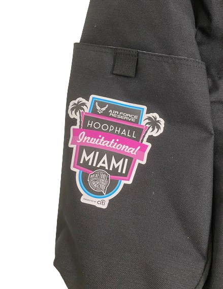 Kevin McCullar Jr. Texas Tech Basketball Player Exclusive "2018 Basketball Hall of Fame HoopHall Miami Invitational" Backpack