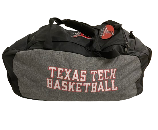 Kevin McCullar Jr. Texas Tech Basketball Player Exclusive Duffel Bag with 