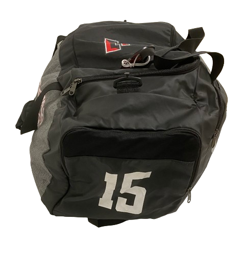 Kevin McCullar Jr. Texas Tech Basketball Player Exclusive Duffel Bag with 