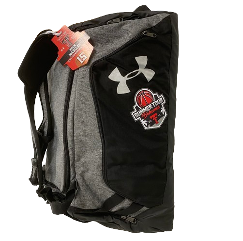 Kevin McCullar Jr. Texas Tech Basketball Player Exclusive "2019 Summer Tour Bahamas Trip" Duffel Backpack with 
