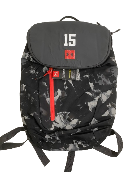 Kevin McCullar Jr. Texas Tech Basketball Player Exclusive Backpack with 