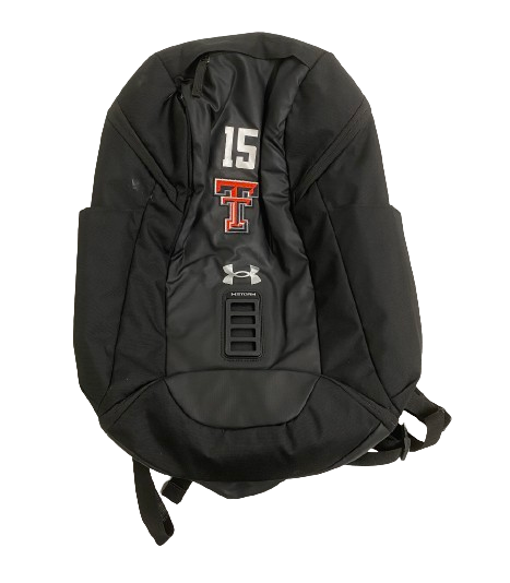 Kevin McCullar Jr. Texas Tech Basketball Player Exclusive Backpack with 