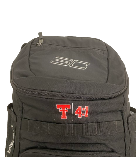 Kevin McCullar Jr. Texas Tech Basketball Player Exclusive "4:1" Backpack