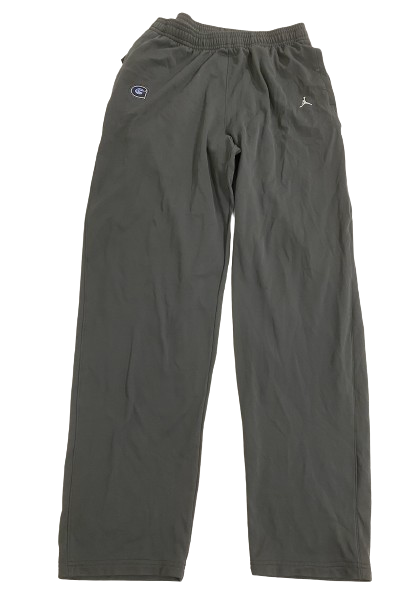Qudus Wahab Georgetown Basketball Player Exclusive Sweatpants (Size XXLT)
