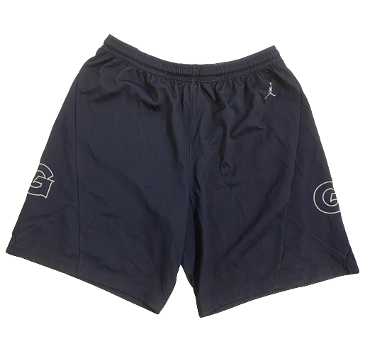 Georgetown Basketball Player Exclusive Practice Shorts (Size XL)