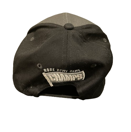 Cornelius Johnson Michigan Football Team Issued "2024 ROSE BOWL GAME CHAMPS" Locker Room Hat *RARE*