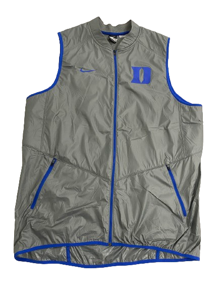 Wendell Moore Duke Basketball Player Exclusive Windbreaker Vest Jacket (Size XXL)