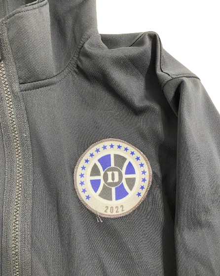 Wendell Moore Duke Basketball Player Exclusive "2022 NCAA TOURNAMENT* Bench Jacket (Size L)