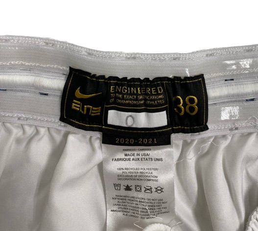 Wendell Moore Duke Basketball "THE BROTHERHOOD" 2020-2021 GAME Shorts (Size 38)