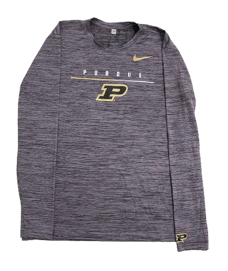 Jared Wulbrun Purdue Basketball Team Issued Long Sleeve Shirt (Size M)
