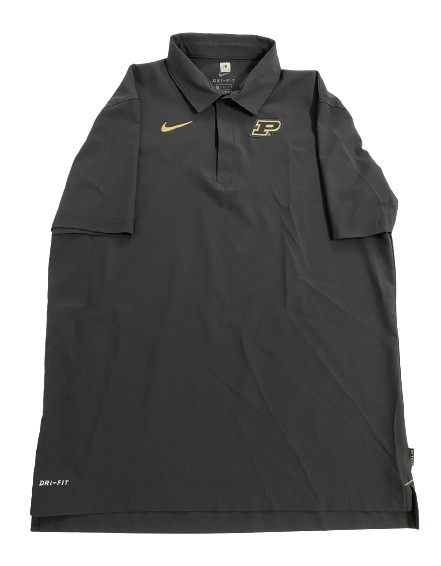 Jared Wulbrun Purdue Basketball Team Issued Polo Shirt (Size L)