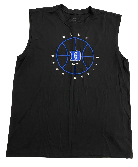 Wendell Moore Duke Basketball Player Exclusive Workout Tank with 